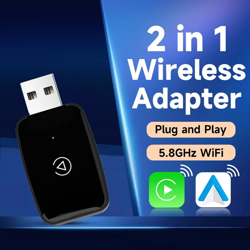 CARPLAY WIRELESS NELLA TUA AUTO! per IPHONE e ANDROID